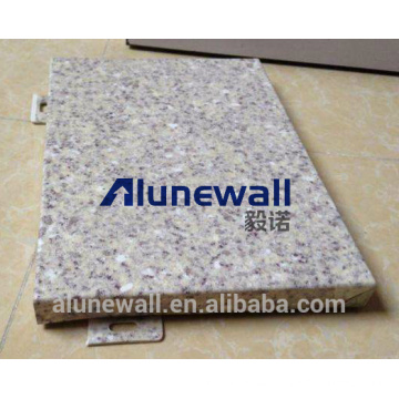 Alunewall lightweight Marble Stone Panel / Aluminium Stone Composite Panel for interior cladding